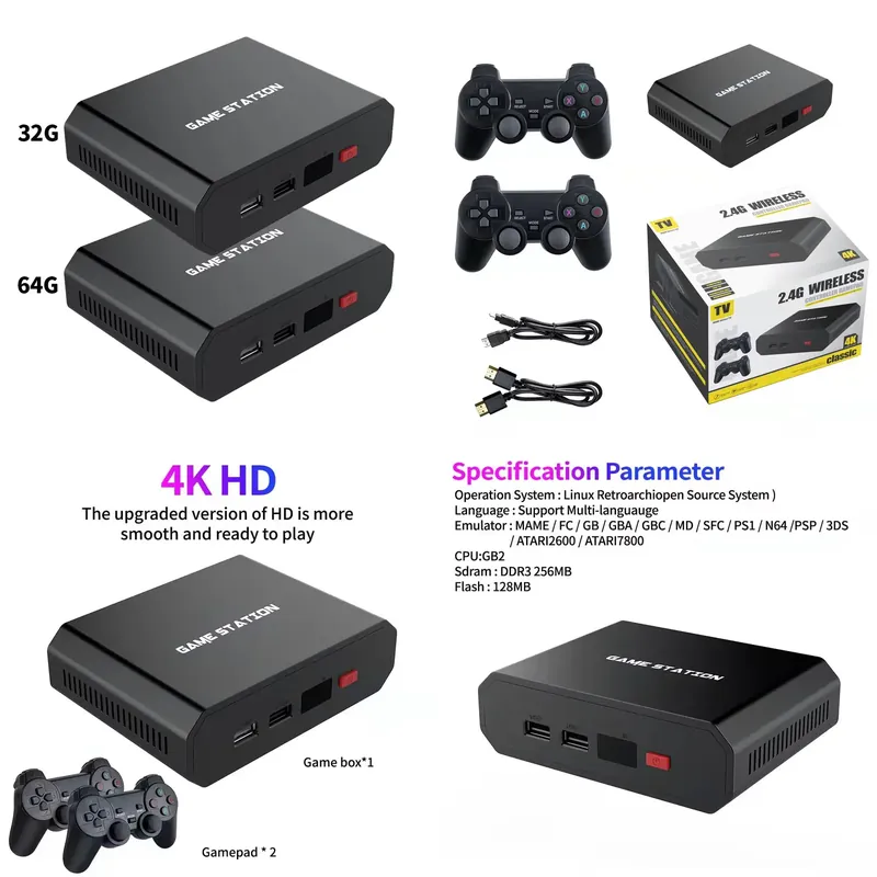 Gaming Console In - Console di Gioco M8plus HD con